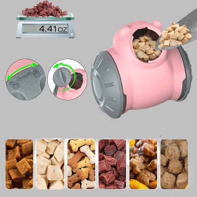 Distributeur de Croquettes pour Chien - BrainChase™ - Rose - Mon Univers Animalier